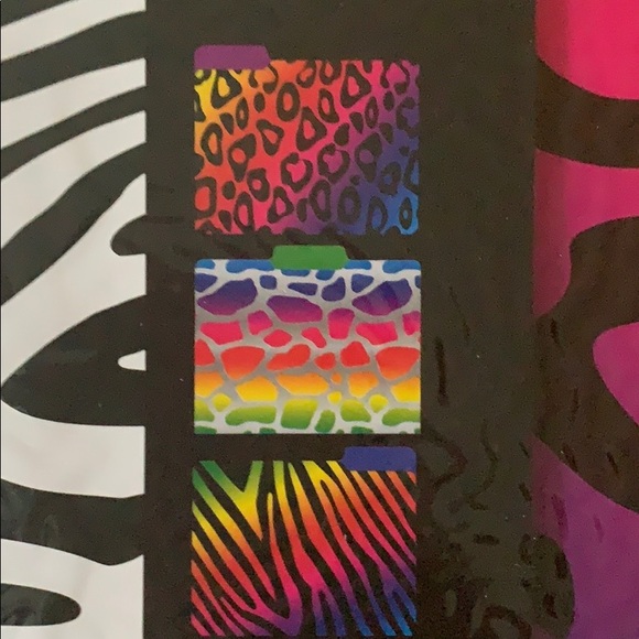 Carolina Pad 3pack File Folders with tabs lot of 4 - Picture 2 of 6